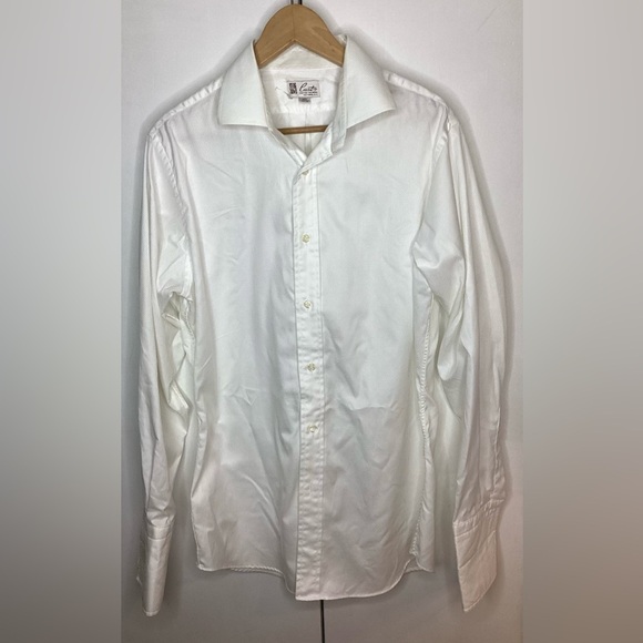 Curt’s formal white dress shirt. 100% cotton, 16.5 neck. Good condition - Picture 2 of 13